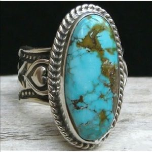 Oval Turquoise Ring